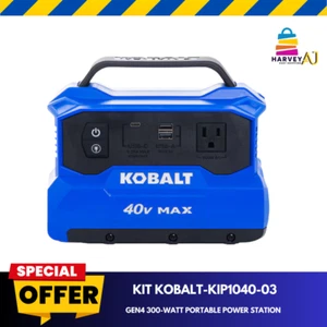 KOBALT KPI 1040-03 Power Inverter 300w Potable Power Station (Tool Only ) - Picture 1 of 5