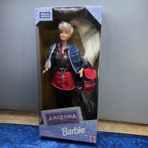 Arizona Jean Company Barbie 1997 Mattel #18020 roter Minirock kariertes Hemd NRFB - Bild 1 von 6