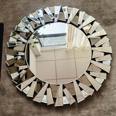 Dekorative Wandspiegel Dekospiegel mit Metall Haken Wohnzimmer Flur Barock Stil - Bild 1 von 4