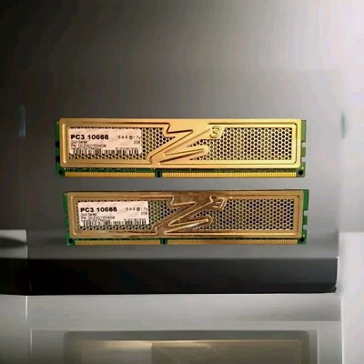 OCZ Gold Series DDR3 PC3 10666 2GB RAM Memory Module 4 Gb Kit OCZ3G13334GK - Image 1 of 4