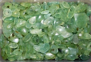 Prehnite Cabochon Natural Gemstone Wholesale 500Cts - Picture 1 of 1