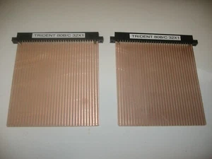 Trident 80B/C Recording Console Extender Pair Board Riser KIT FORM Single Sided - Picture 1 of 4