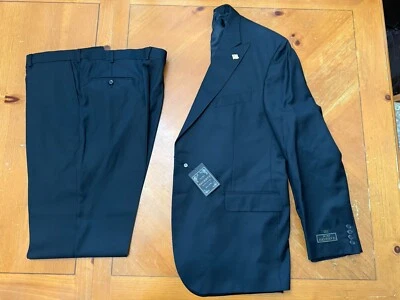 Made in USA - 40R  (34 W) Jos. A. Bank Reserve - Mini Herringbone Luxury Fabric - Image 1 of 4