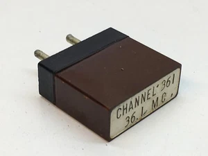 Kanal 361 Radio Quarz Kristall Einheit 2-Pin 36,1 MC - Bild 1 von 3