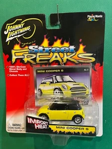 Johnny Lightning Street Freaks Mini Cooper S 1/64 Diecast MOC BX35 - Picture 1 of 1