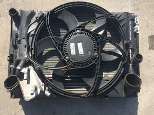 BMW 3 SERIES E81 E87 LCI E90 E91  COMPLETE SET RADIATOR PACK FAN DIESEL N47 - Picture 1 of 5