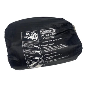 Coleman EasyStay Air Mattress 4 In 1 Single High Twin & King Airbed Tan - Picture 1 of 7