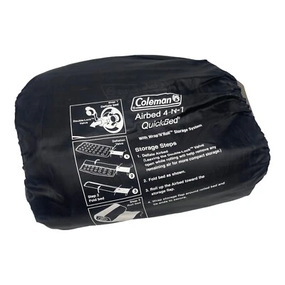 Coleman EasyStay Air Mattress 4 In 1 Single High Twin & King Airbed Tan - Image 1 of 4