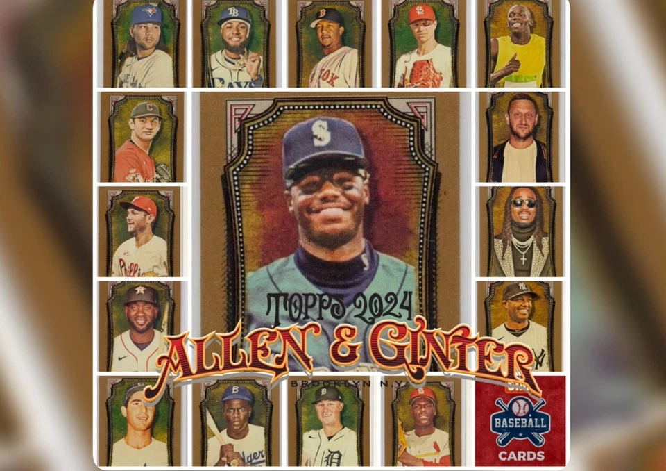 2024 Allen and Ginter Gold, Black and Chrome Minis You Pick Complete Your Set - Image 1 of 1