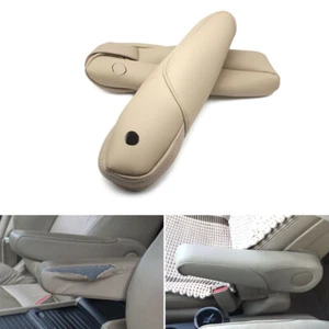 2x Side Seat Armrest Handle Leather Cover Trim For Honda CRV CR-V 2007 2008 2009 - Bild 1 von 6