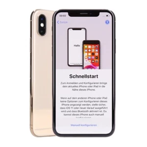 Apple iPhone Xs Max 512GB Gold Aktivierungssperre Teilespender - Bild 1 von 3