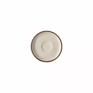 Rosenthal Espresso-Untertasse Profi Casual Shell, Porzellan, Grau-Braun, 12.7 cm - Bild 1 von 1