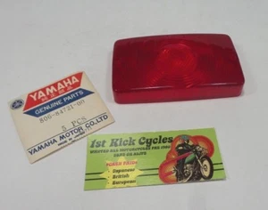 NOS YAMAHA TAIL LAMP LENS SET GP396 SL338 SL396 SL292 SS433 806-84721-00 OEM - Picture 1 of 2