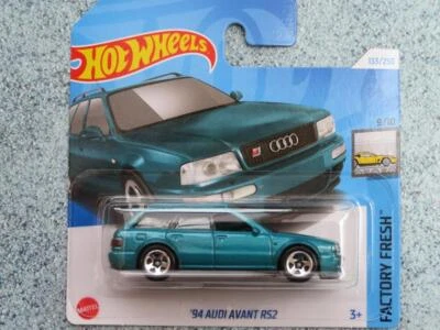 Hot Wheels H4M 133 1994 AUDI AVANT RS2 green 2024 133/250 CaseM - Image 1 of 2