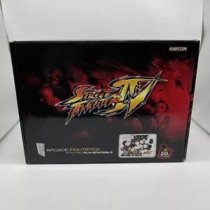 Street Fighter IV Arcade Fight Stick Playstation 3 - PS3 PS4 Legacy MadCatz VGC - Picture 1 of 5