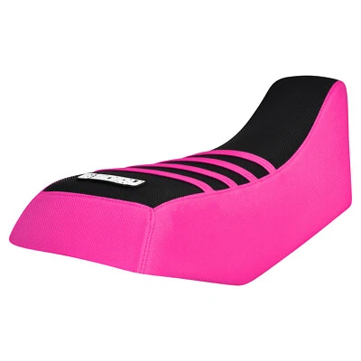 Cubierta de asiento con pinza Honda Fourtrax TRX 70 1986 - 1987 ROSA - NEGRO - ROSA #279 Foto 1 de 4