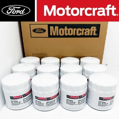12 Pack Genuine OEM Ford Motorcraft FL-910S BE8Z-6731-AB Oil Filter - Image 1 of 4