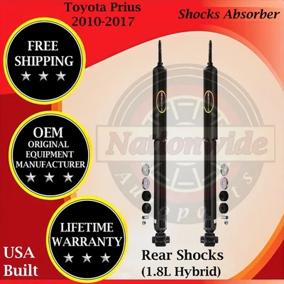 Amortiguadores traseros Monroe OEM para Toyota Prius 2010-2017 híbrido 1,8 L garantía de por vida Foto 1 de 4