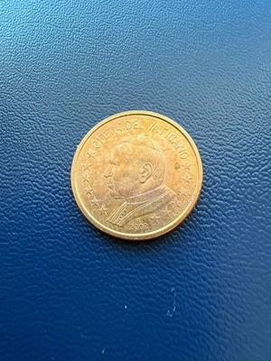 Vatican 2002 5 euro cent  coin BU UNC His Holiness Pope John Paul II - Image 1 of 2