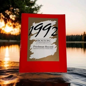 Boston University Massachusetts 1992 Freshman Record Softcover - Picture 1 of 13