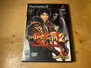 Onimusha 2: Samurai's Destiny (Sony PlayStation 2, 2002) Tested -Ships Free !! - Picture 1 of 7