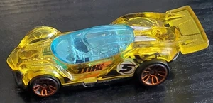 2015 Hot Wheels Blitzspeeder Gelbes und Lila Dach Nr. 5 Aufkleber HTF. - Picture 1 of 6