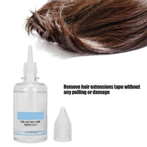 30ml Hair Extensions Wig Tape Remover Fast Lace Wig Glue Adhesive Tape RemoveSA - Picture 1 of 12