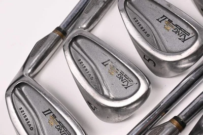 King Cobra Oversize II Irons / 3-PW+SW / Regular Flex Cobra Steel Shafts - Image 1 of 4