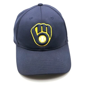 Adulto MILWAUKEE BREWERS MLB GORRA Azul - OSFM - Ajustable - Imagen 1 de 8