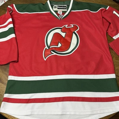 Nueva Jersey Devils Ilya Kovalchuk RARO VERDE Reebok CCM Firmado Correa de Lucha 54 Foto 1 de 4