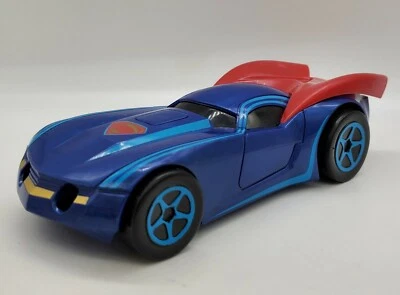 Hot Wheels DC Universe Deluxe Batman Vs Superman Vehicle SUPERMAN Pullback Car - Image 1 of 4