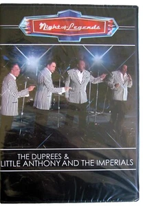 Night Of Legends: The Dupree / Little Anthony & The Imperials (DVD, 2010) - Picture 1 of 2