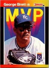 1989 Donruss Bonus MVP George Brett #BC-7 *Denotes Kansas City Royals