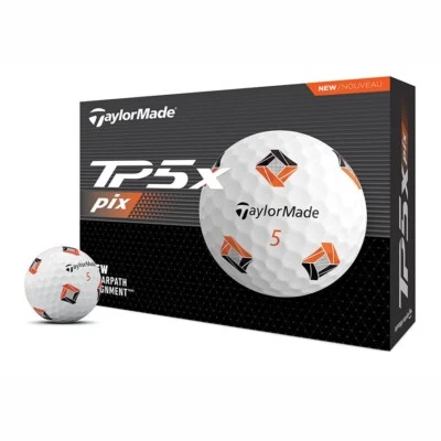 6 DOZEN (72) NEW! Taylormade TP5x Pix 3.0 Practice Golf Balls /In Bulk Packaging