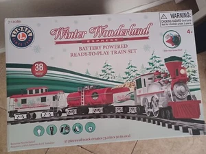 Lionel Winter Wonderland Express Battery Powered Train Set Model #7-12086 - Picture 1 of 4