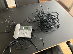 ISDN Telefon Sinus PA 301 i plus 1 und Kabelzubehör - Bild 1 von 5
