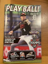 Colt Keith Auto DETROIT TIGERS ERIE SEAWOLVES Program