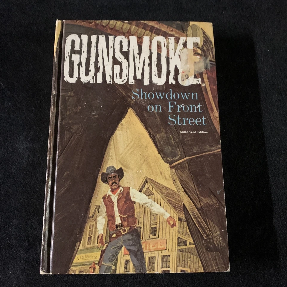 Gunsmoke Showdown on Front Street. Paul S. Newman. HardCover Vintage 1969 GREAT Foto 1 de 4