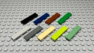 Lego 1x4 Flat Tile Part 2431 Various Colors Qty. 6 - Picture 1 of 4