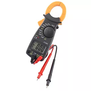 LCD AC/DC Electronic Tester Clamp Volt Meter Multimeter 600V Current Resistance - Picture 1 of 3