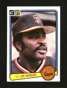 1983 Donruss Baseball #438 Joe Morgan NRMINT + HOF SAN FRANCISCO GIANTS (SB1) - Bild 1 von 1