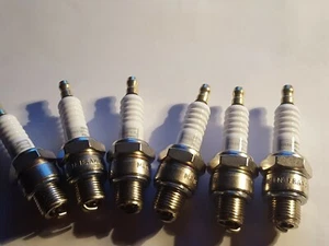 Set of 6 Champion L10 Equivalent Spark Plugs Vintage Morris Austin - Picture 1 of 5