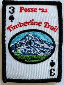 Timberline Trail Mt Hood Oregon gestickter Aufnäher limitierte Auflage Souvenir Wanderung - Bild 1 von 5