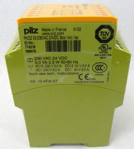 New Sealed Pilz 774310 PNOZ X3 Safety Relay Expedited Shipping - Picture 1 of 6