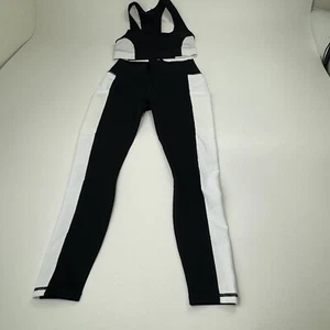 Fabletics Powerhold On-the-Go Pocket Leggings Sports Bra Set Size Small Black - Bild 1 von 12