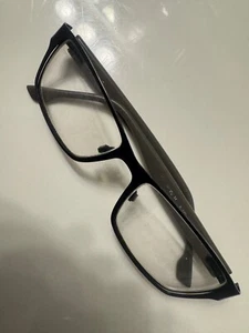 DIÉSEL eyeglasses frames AS IS grey 54 [] 16 140 plastic & metal logo / striped - Picture 1 of 15