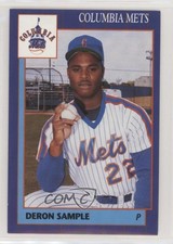 1990 Grand Slam Columbia Mets Deron Sample #10