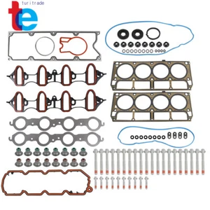 Full Gasket Set with Bolt For GMC Sierra1500 5.3L 4.8L Yukon XL 1500 5.3L - Picture 1 of 12
