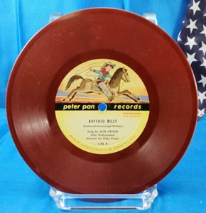 Jack Arthur Buffalo Billy 78 RPM Single Record Peter Pan Records L-42 Y - Picture 1 of 4