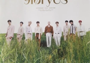 SF9 [9LORYUS] GOLDEN CHASER VER UNFOLDED ROLLED POSTER SHIP IN TUBE CASE+TRACKIN - Picture 1 of 2